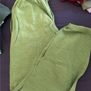 PINK Victoria's Secret Green Pants